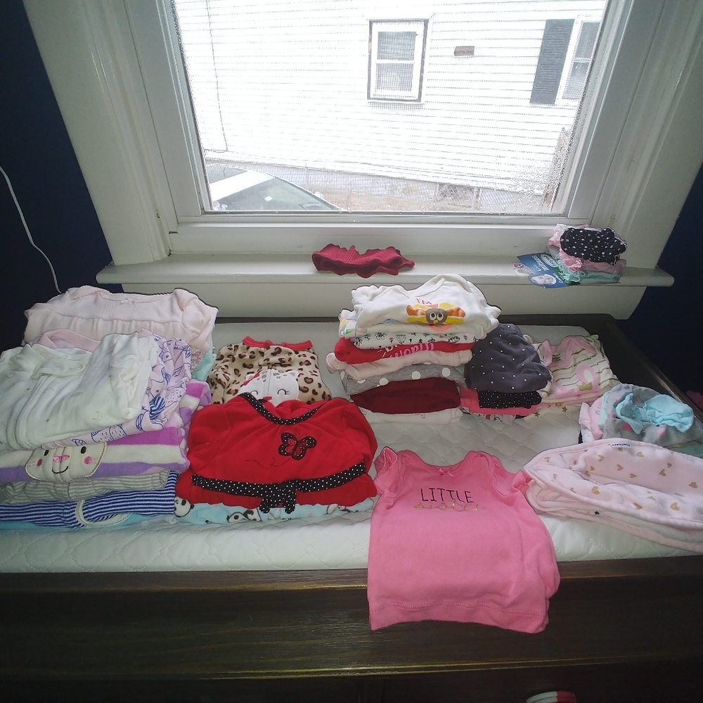 Lot of Newborn Girl Cloths